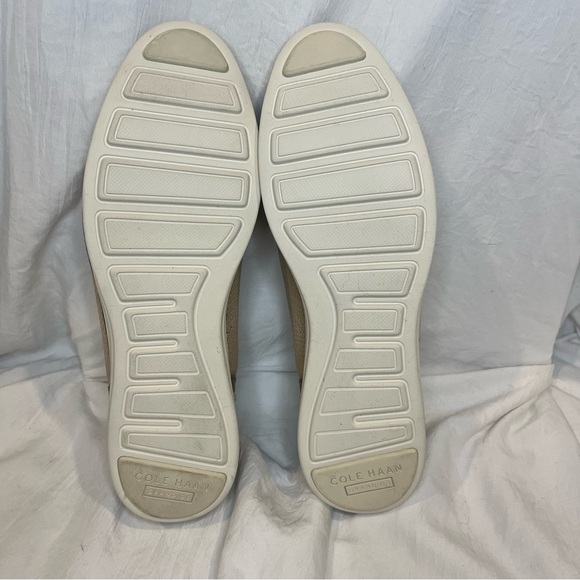 Cole Haan Original Grand Meridian Shoe Women 10 Oxford Oat/Snake Sneaker Loafer - Picture 8 of 10